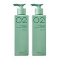 AMOS PROFESSIONAL The Green Tea Shampoo for Sensitive Scalp 500g bottle – 2 pack