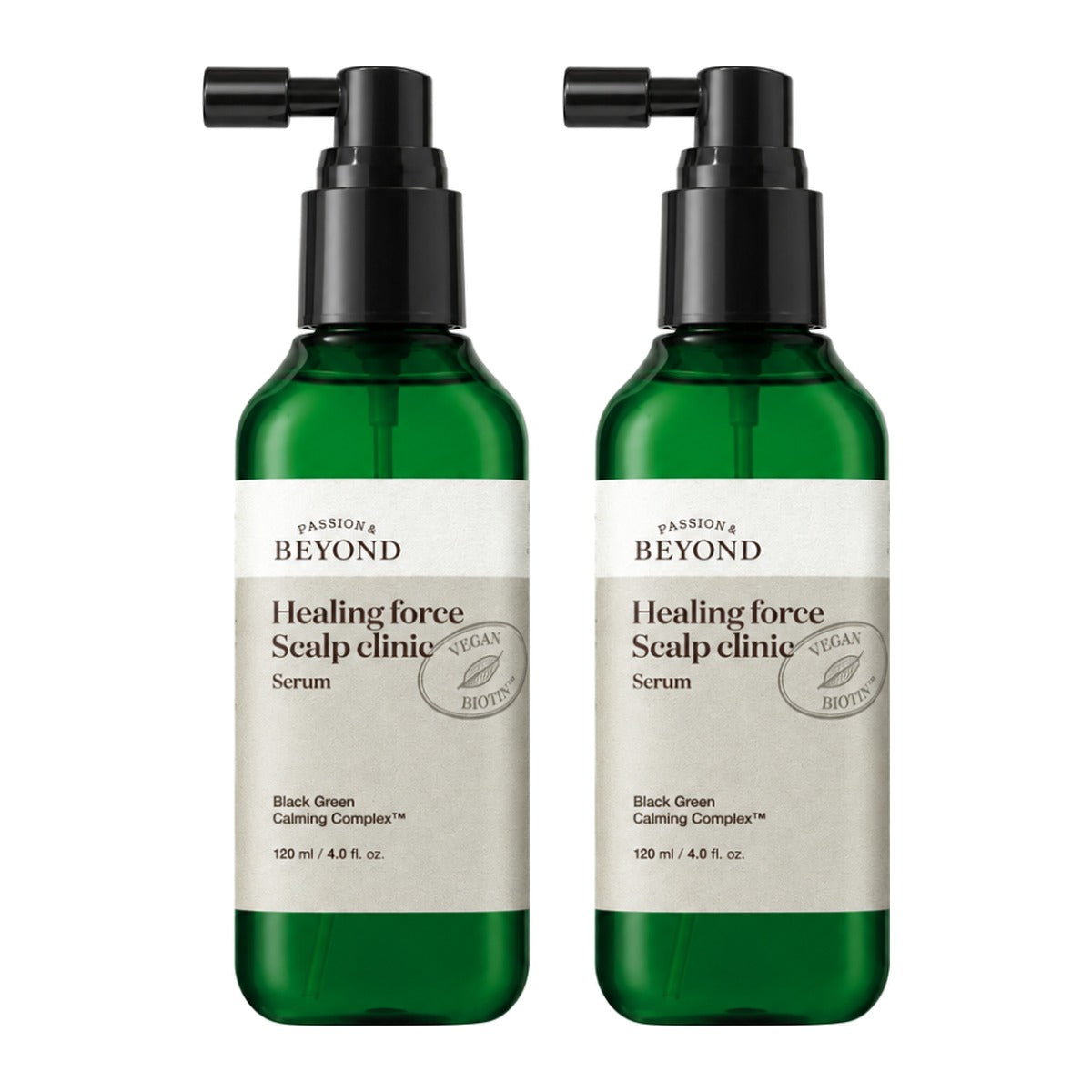 Beyond Healing Force Scalp Clinic Serum 120ml bottle – 2 pack