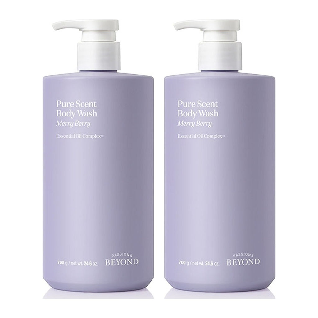 Beyond Pure Scent Merry Berry Body Wash 700g pump bottle – 2 pack