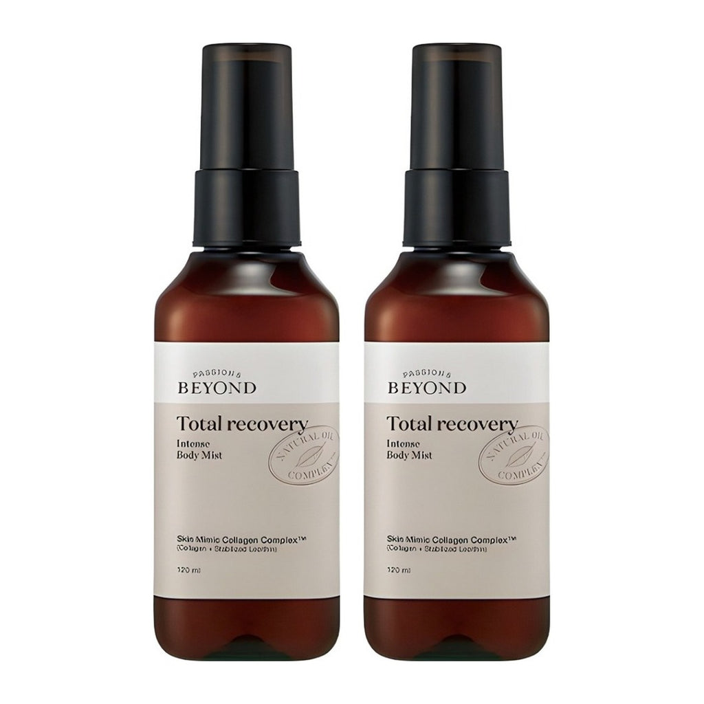 Beyond Total Recovery Intense Body Mist 120ml spray bottle – 2 pack