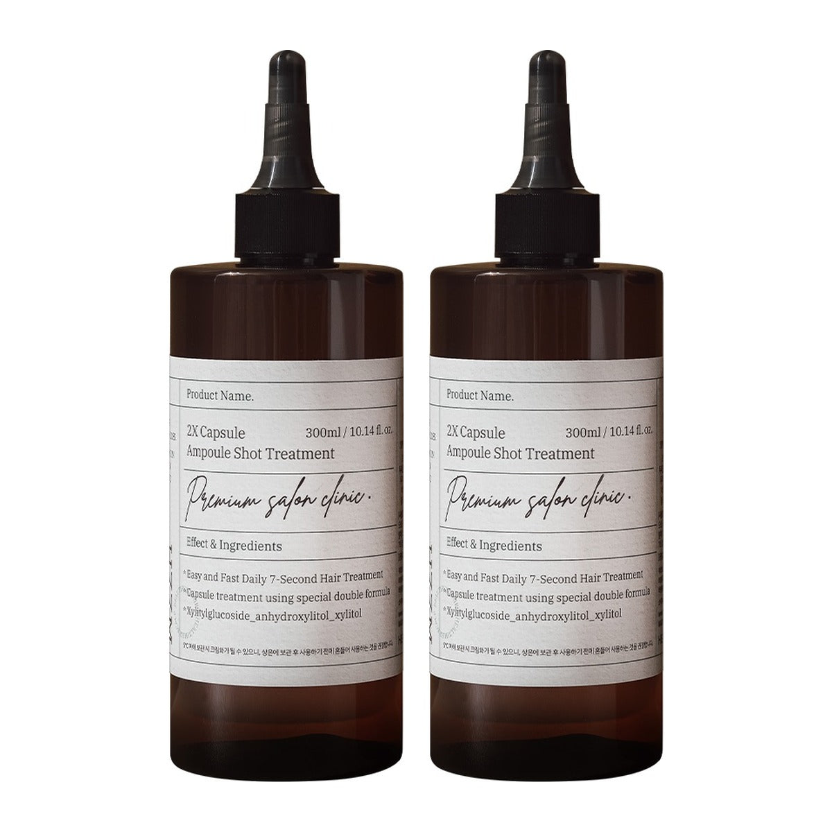HEADSPA 7 HZZM 2X Capsule Ampoule Shot Treatment 300ml bottle – 2 pack