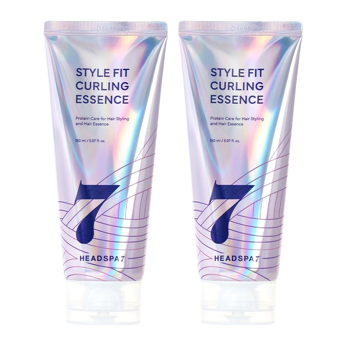 HEADSPA 7 Style Fit Curling Essence 150ml tube – 2 pack