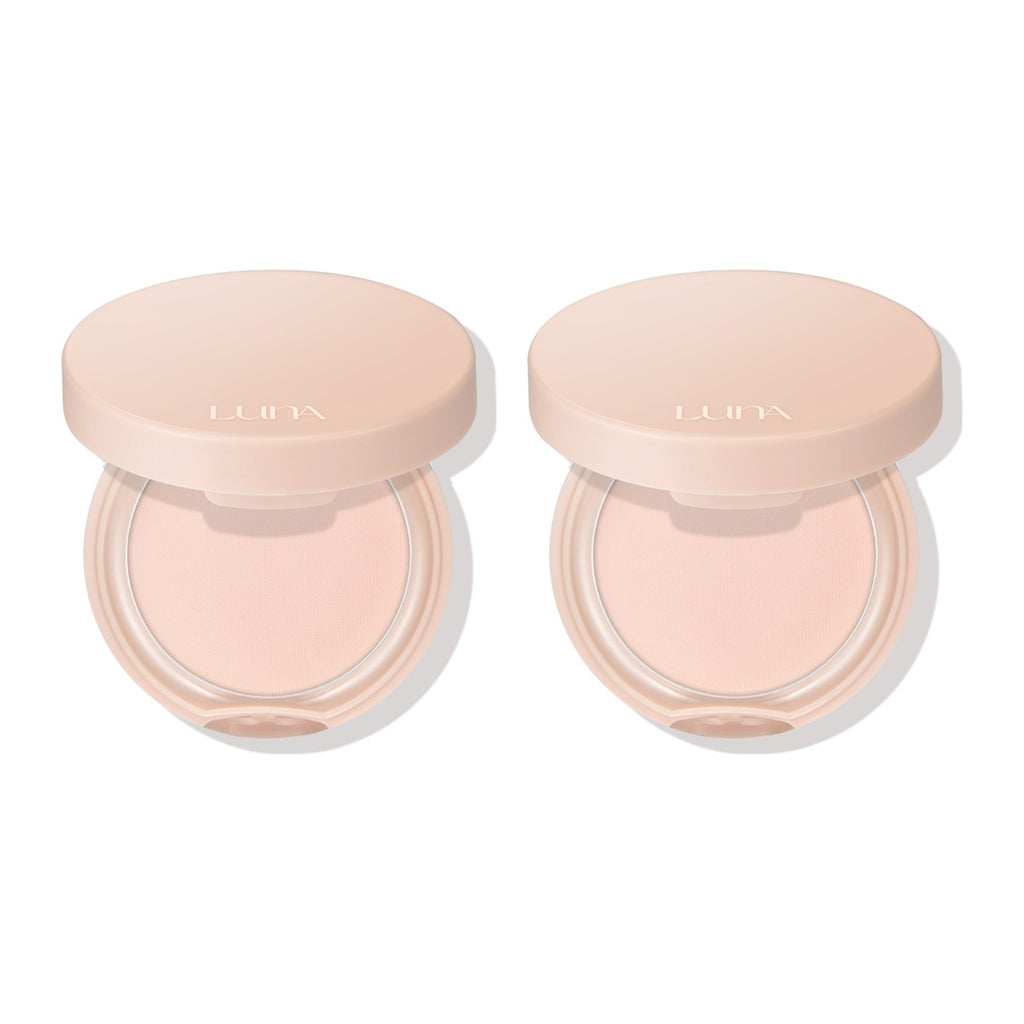 LUNA Fixer Powder Pact 8g compact set of 2 – 2 pack