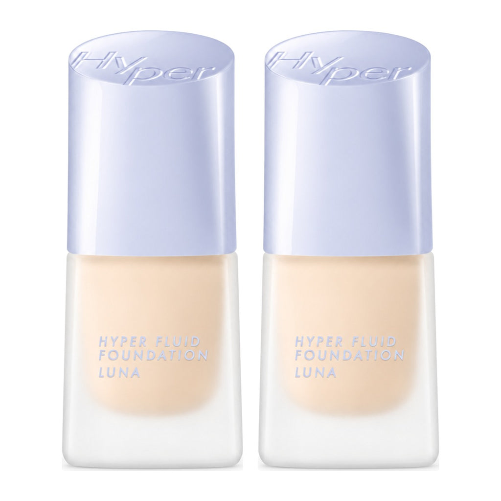 LUNA Hyper Fluid Foundation 17ml bottle – 2 pack