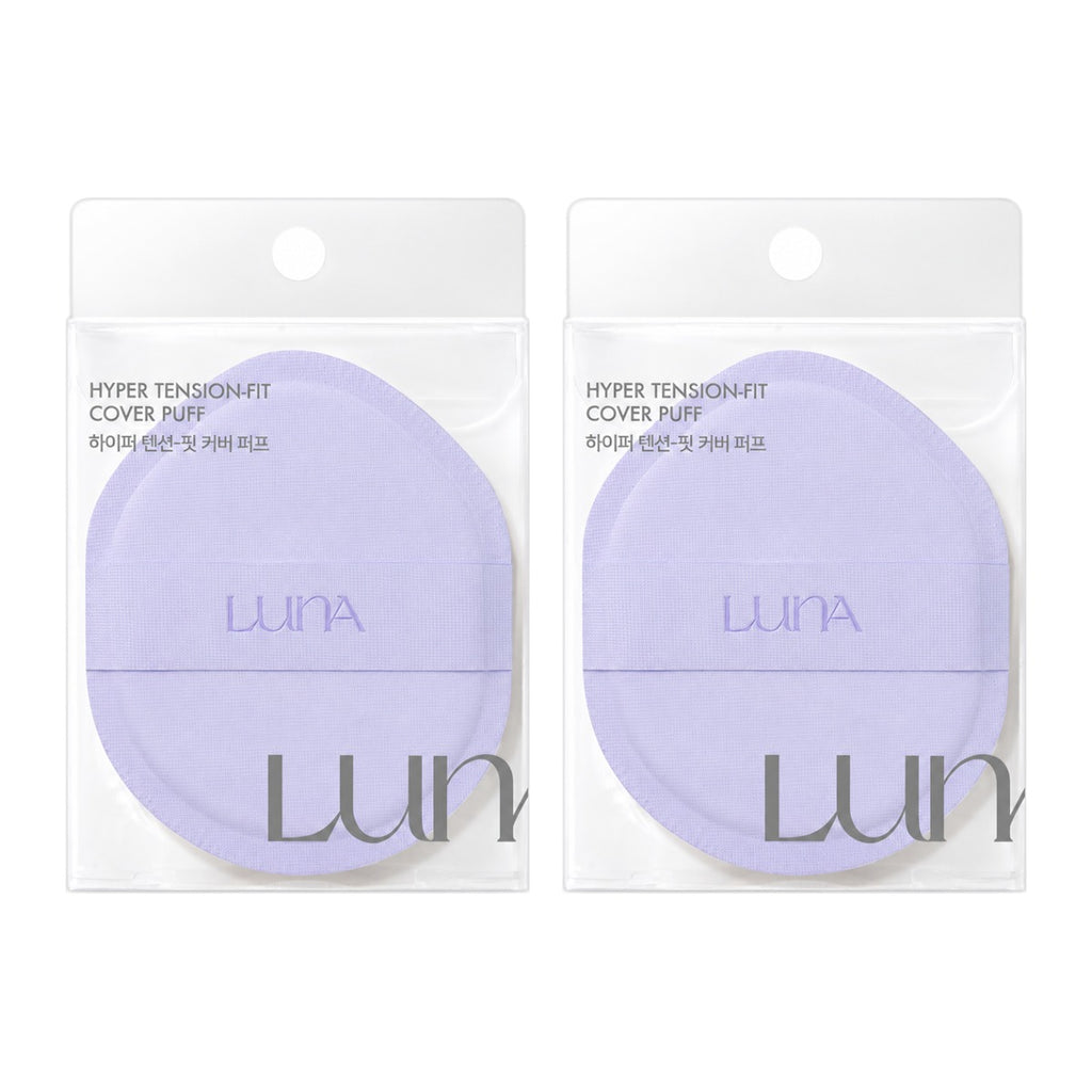 LUNA Hyper Tension-Fit Cover Puff 1 pc – 2 pack