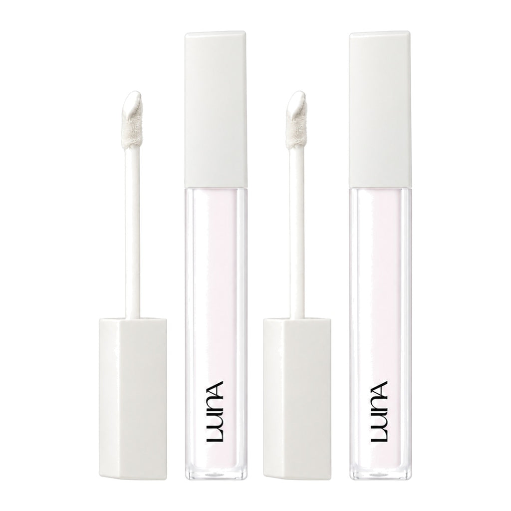 LUNA Long Lasting Tip Concealer 00 White 6.5g tube – 2 pack