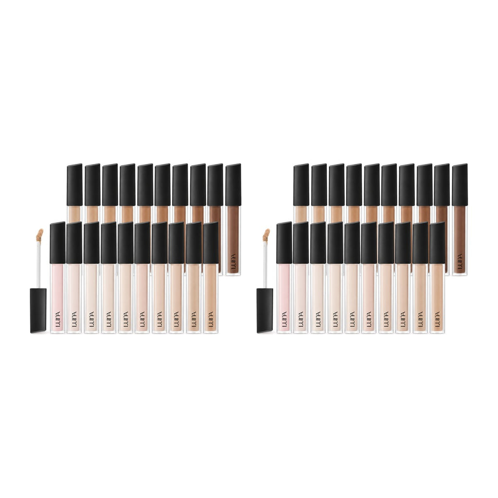 LUNA Long Lasting Tip Concealer Cover-Fit EX 7.5g tube – 2 pack