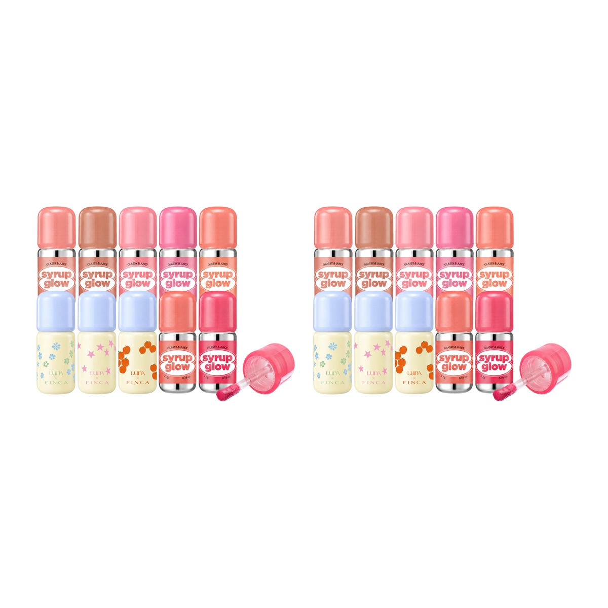 LUNA Syrup Glow Tint 4.7g tube – 2 pack