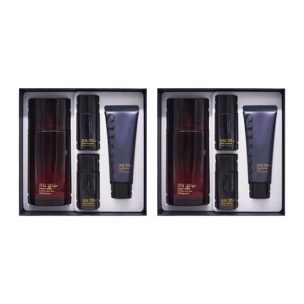 2 x [MEN] Su:m37 Dear Homme Perfect All-in-One Firming Serum Oct. 2026 Set (4 Items) from Korea by Su:m37