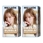 Mise-en-scene New Hello Bubble 10BH Blonde Honey Milk foam hair dye 100g – 2 pack