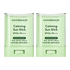 NATURE REPUBLIC California Aloe Calming Sun Stick SPF50+ 28g – 2 pack