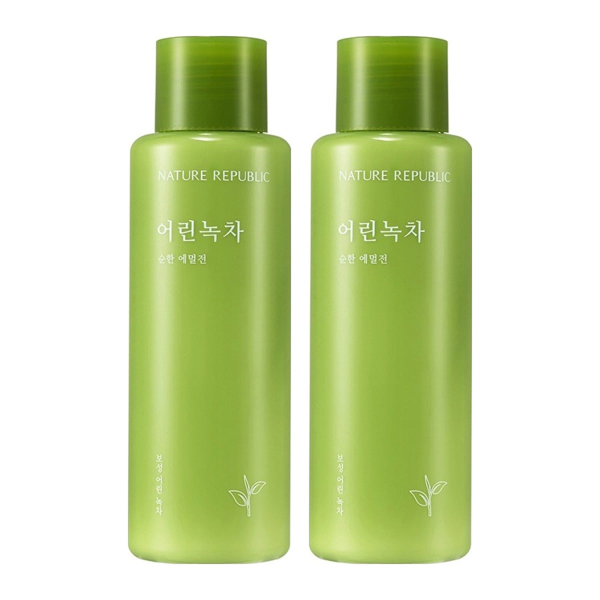 NATURE REPUBLIC Mild Green Tea Emulsion 155ml bottle – 2 pack