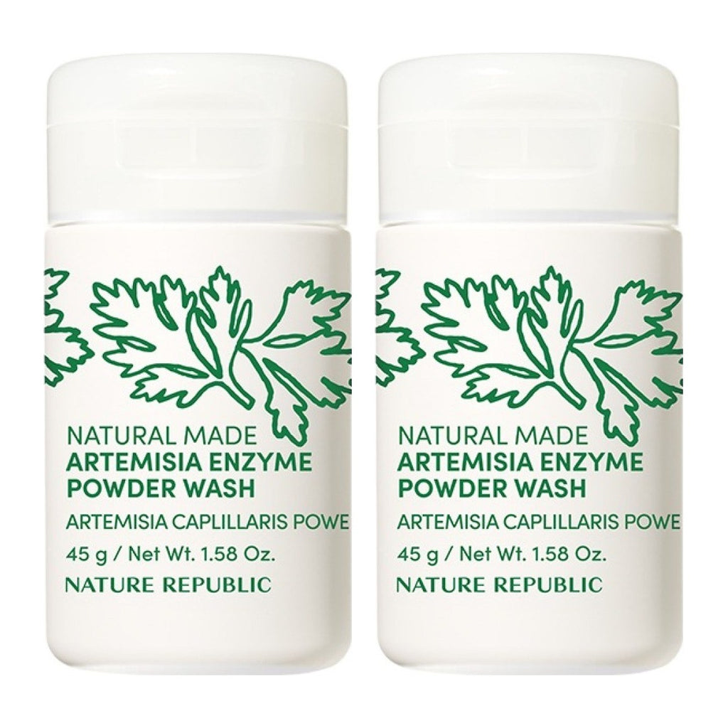 NATURE REPUBLIC Natural Made Artemisia Enzyme Powder Wash 45g – 2 pack