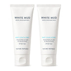 NATURE REPUBLIC Natural Made White Lotus Deep Clean Mud Pack 100ml – 2 pack