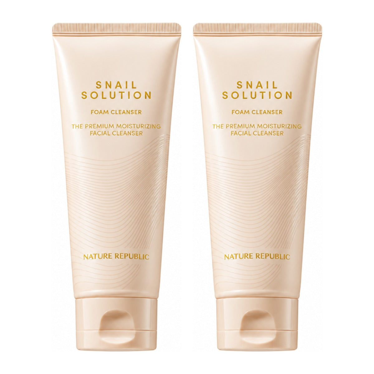 NATURE REPUBLIC Snail Solution Foam Cleanser 150ml – 2 pack