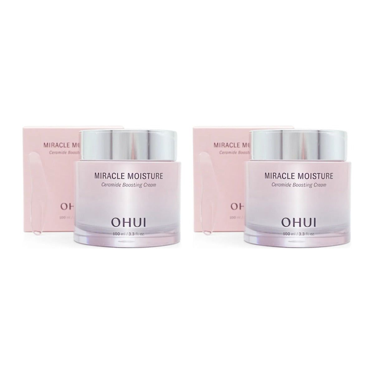 2 x O HUI Miracle Moisture Ceramide Boosting Cream 100ml from Korea by O HUI