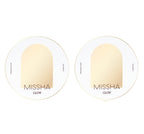 2 x MISSHA Glow Cushion 14g, 3 Colours, SPF40 PA++ from Korea by MISSHA