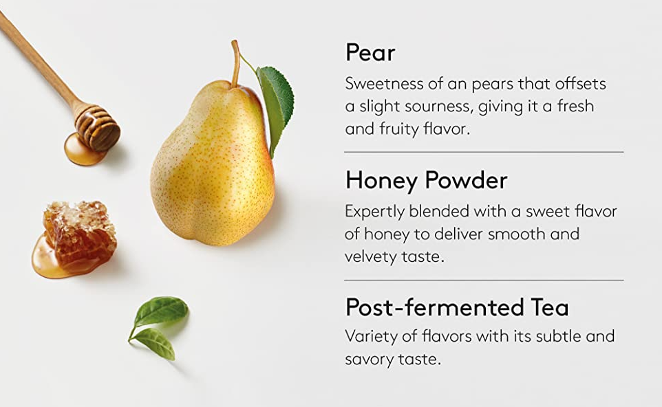 3 x OSULLOC Honey Pear Tea, 1 Box 20ea, from Korea by OSULLOC
