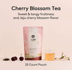 3 X OSULLOC Cherry Blossom Tea, 1 Pouch 20ea, from Korea by OSULLOC