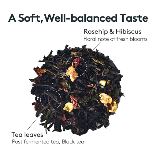 OSULLOC Cherry Blossom Tea, 1 Pouch 20ea, from Korea by OSULLOC