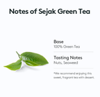 OSULLOC Jeju Pure Green Tea, 1 Box 20 Tea bags, from Korea by OSULLOC