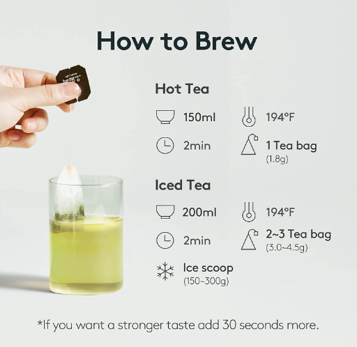 OSULLOC Jeju Pure Green Tea, 1 Box 20 Tea bags, from Korea by OSULLOC