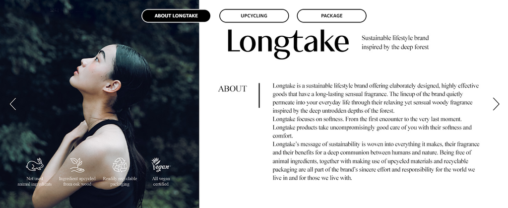 LONGTAKE Sandalwood Intensive Shampoo 300ml from Korea by Longtake