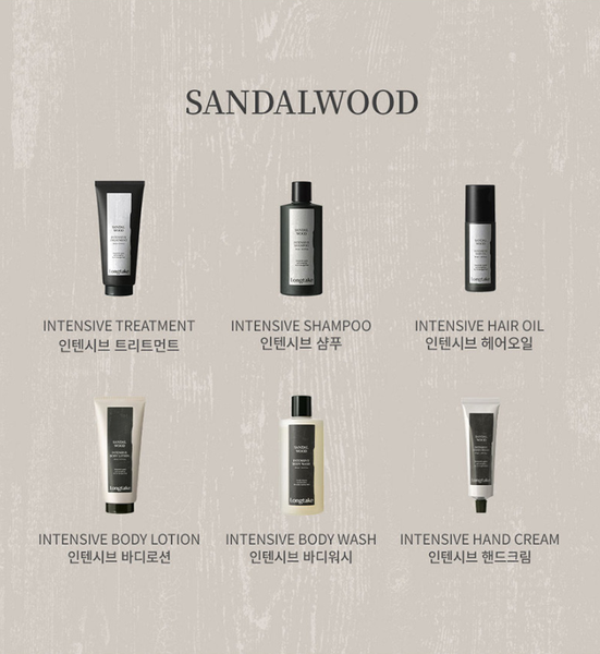 LONGTAKE Sandalwood Intensive Shampoo 300ml from Korea