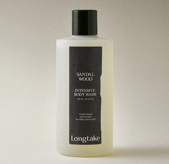 LONGTAKE Sandalwood Body Wash 300ml from Korea by Longtake