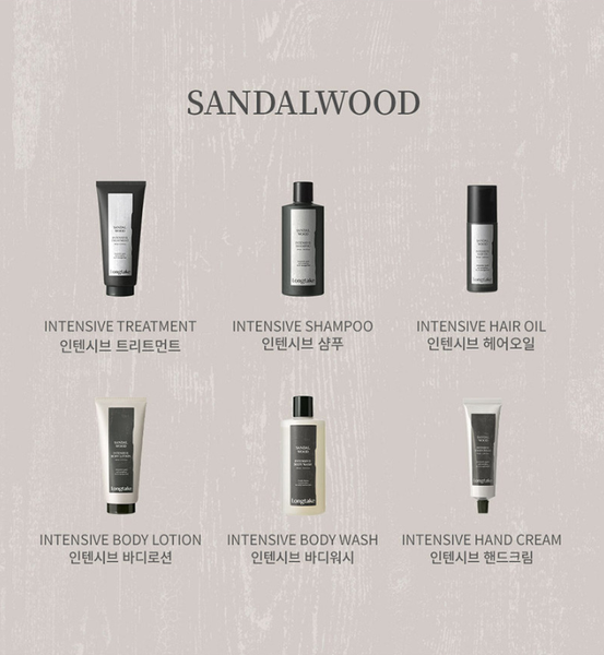 LONGTAKE Sandalwood Body Wash 300ml from Korea_H