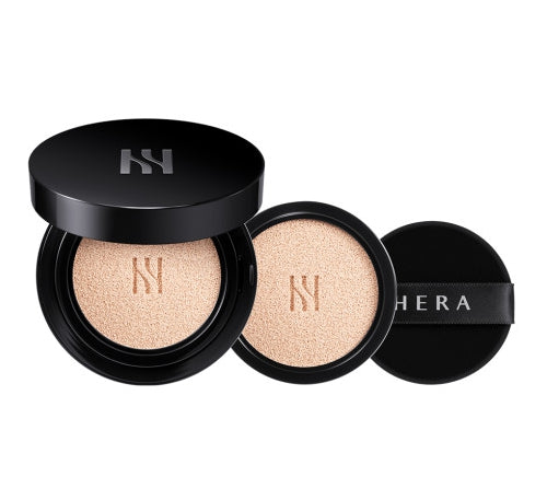 HERA BLACK CUSHION Pack(Main15g + Refill 15g) from Korea + Samples(2 Items) by HERA