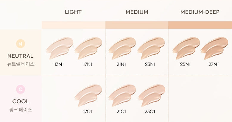 HERA BLACK CUSHION Refill 15g from Korea + Samples(2 Items) by HERA