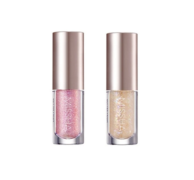 2 x MISSHA Glitter Prism Liquid Topper Eyeshadow 3g, 2 Colours from Korea by MISSHA