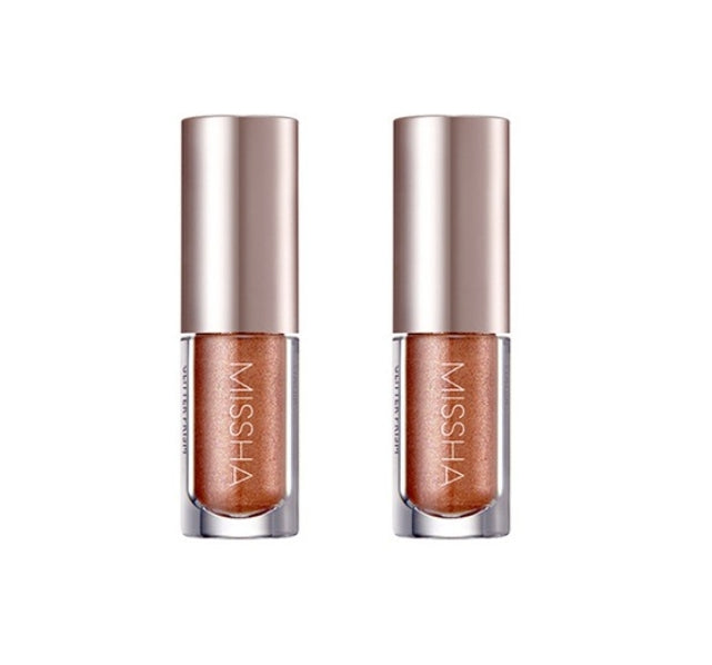 2 x MISSHA Glitter Prism Liquid Shine Eyeshadow 3g, 2 Colours from Korea by MISSHA