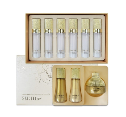 LosecSumma Elixir Lumiere Ampoule Feb. 2024 Set (6 Items) + Travel Kit (3 Items) from Korea