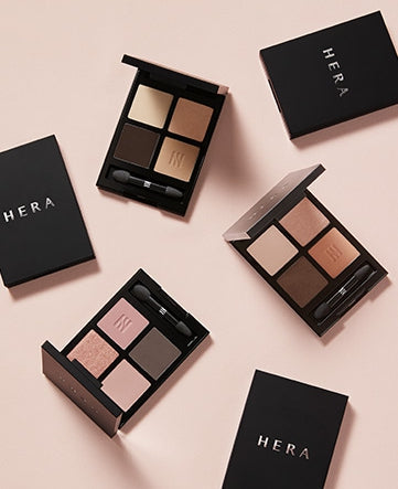 2 x HERA Quad Eye Color 10.5g, 3 Options, from Korea + Samples(2 Items) by HERA