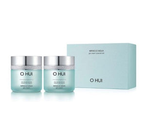 O HUI Miracle Aqua Gel Cream July August 2023 Set (2 Items) from Korea_C