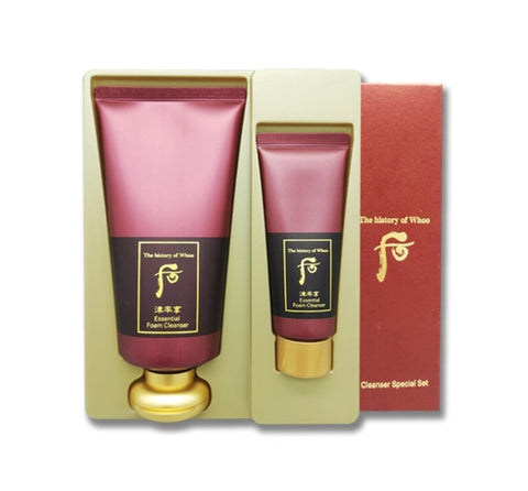 The History of Whoo Jinyulhyang Essential Foam Cleanser March 2024 Set (2 Items) from Korea