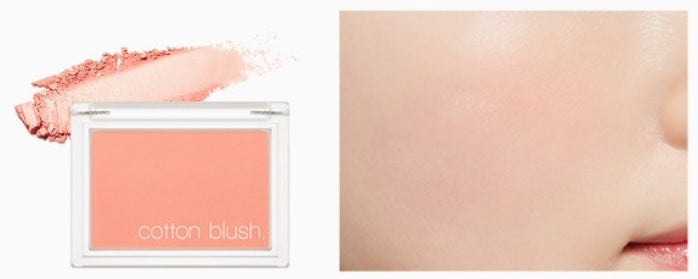 MISSHA Cotton Blush 4g, 6 Colours from Korea by MISSHA