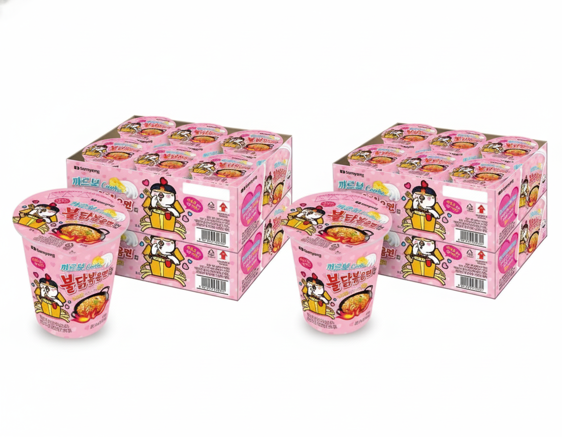24 x Samyang Buldak Carbonara Ramen (80g) from Korea