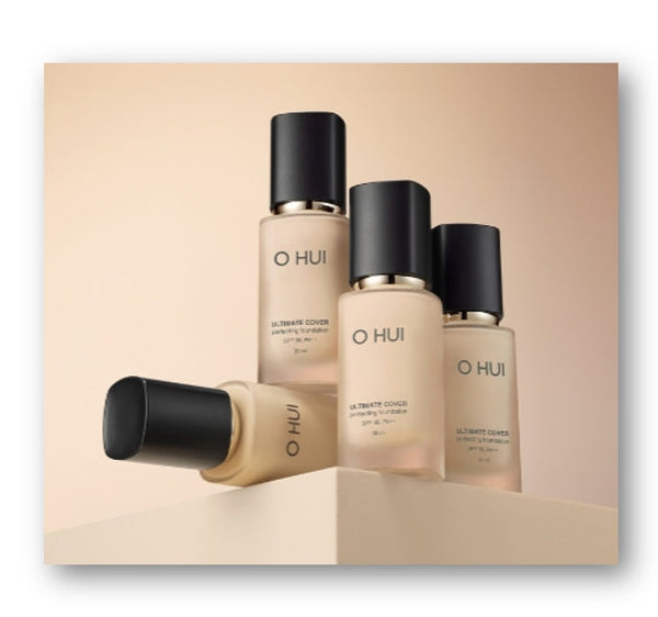 2 x O HUI Ultimate Cover Perfecting Foundation 30ml 4 Colours from Korea