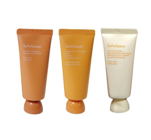 [For Testing] Sulwhasoo Mask Perfect Trial Kit (3 Items) Korea by Sulwhasoo
