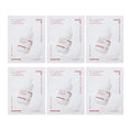 6 x innisfree Black Tea Enhancing Ampoule Mask 28ml from Korea by innisfree