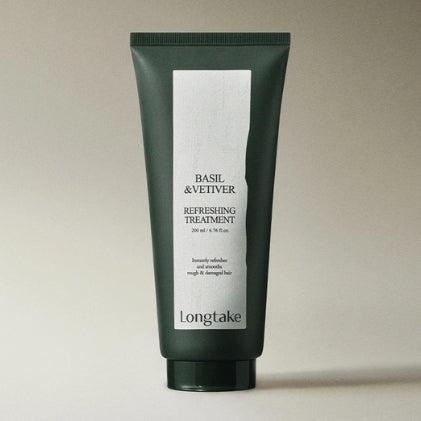 LONGTAKE Basil & Vetiver Refreshing Treatment 200ml from Korea by Longtake