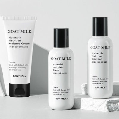 TONYMOLY Naturalth Goat Milk Nutrition Skincare Special Set (3 Items) from Korea by TONYMOLY