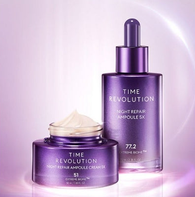 MISSHA Time Revolution Night Repair Ampoule 5X 70ml from Korea by MISSHA