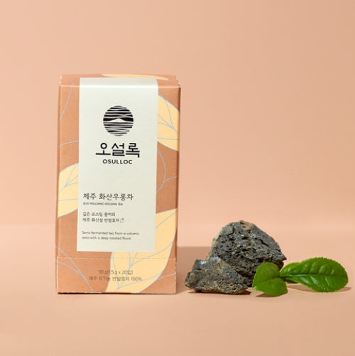 3 x OSULLOC Jeju Volcanic Oolong Tea, 1 Box 20ea, from Korea