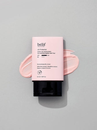 belif UV Protector Tone-up Sunscreen SPF50+ PA++++ 50ml from Korea by belif