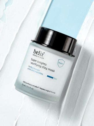 belif Super Knights Purifying Clay Mask 75ml from Korea by belif