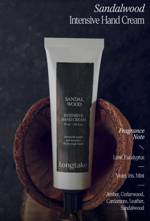 LONGTAKE Sandalwood Intensive Hand Cream 50ml from Korea by Longtake